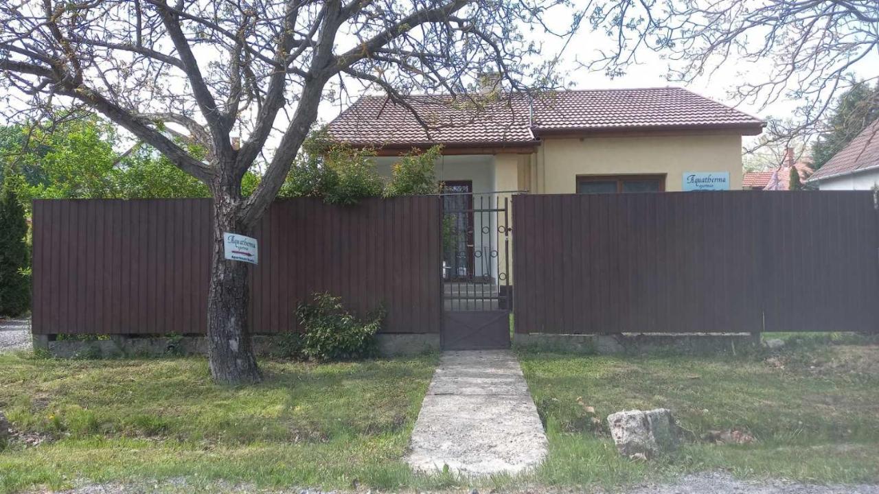 Aquatherma Apartman Sárospatak Exteriér fotografie